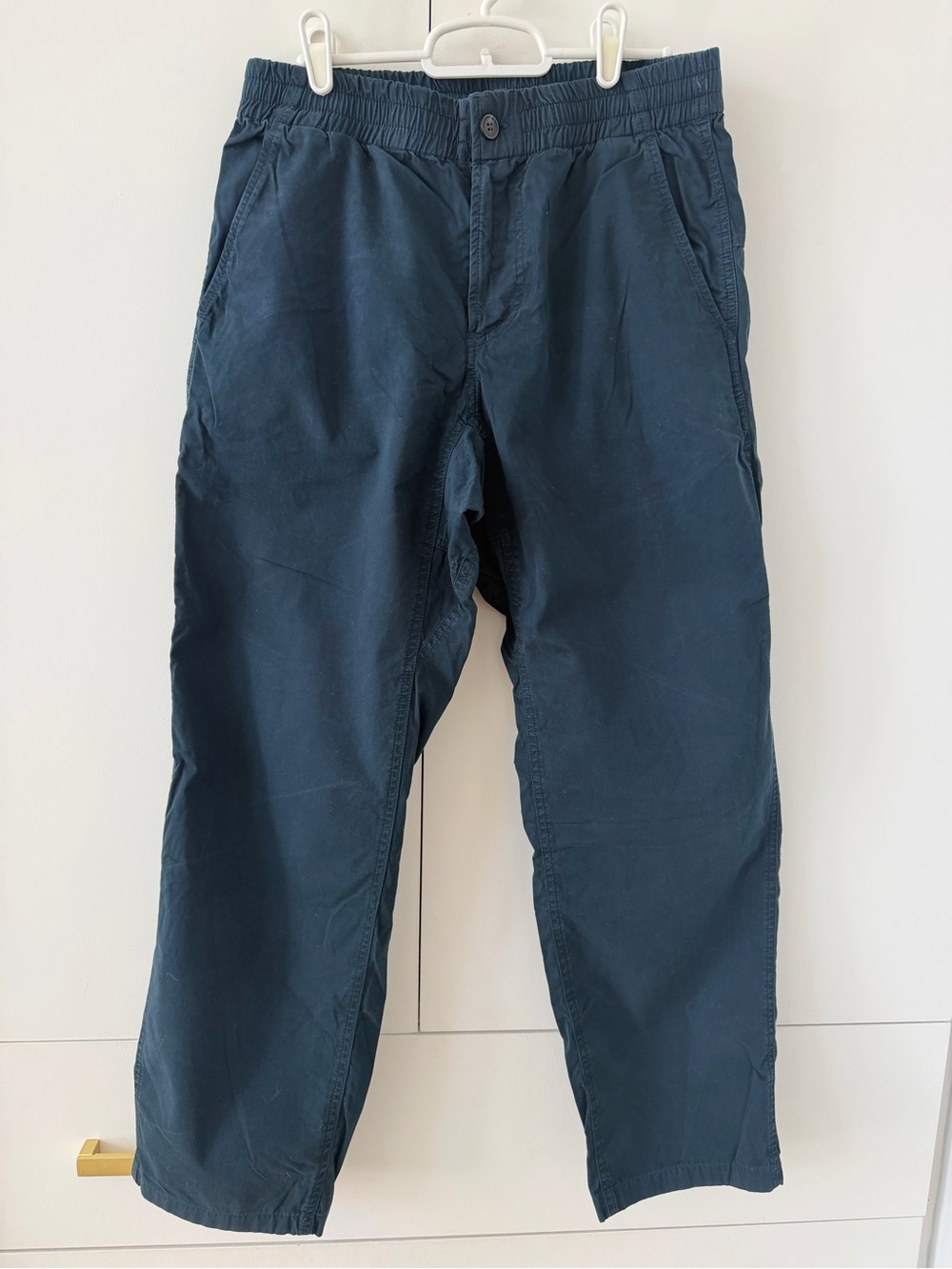 APC blue carpenter pants